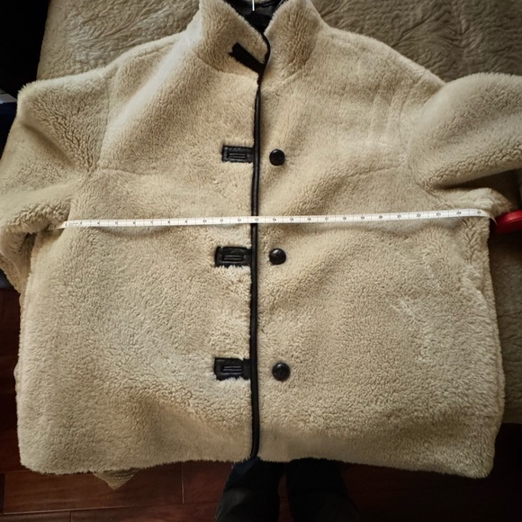 Mango Shearling Jacket - Picture 5 of 7